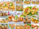 Cestini di sfoglia salati per antipasto