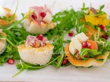 Cestini farciti antipasto di Capodanno