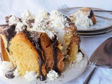 Charlotte di pandoro con mascarpone e cioccolato