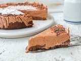 Cheesecake al cioccolato e pan di stelle