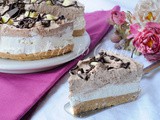 Cheesecake al doppio coccolato senza forno