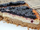 Cheesecake al forno ricetta con ricotta e marmellata