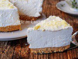 Cheesecake allo yogurt e cioccolato bianco veloce