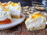 Cheesecake amaretto sardo e mandorle dolce veloce