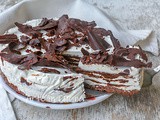 Cheesecake cioccolato e panna