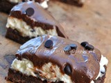 Cheesecake con wafer al cioccolato e nutella