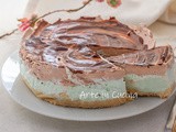 Cheesecake menta e cioccolato