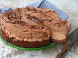 Cheesecake nutella e cioccolato dolce freddo