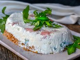 Cheesecake prosciutto e rucola torta salata veloce