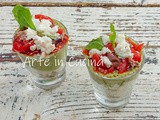 Cheesecake salata monoporzione