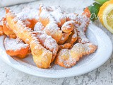 Chiacchiere allo yogurt veloci senza burro e uova