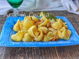 Chiocciole con cipolle e tonno pasta veloce