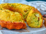 Ciambella 7 bicchieri con zucchine e speck