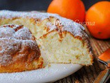 Ciambella albumi e ricotta all’arancia leggera e veloce