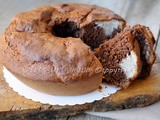 Ciambella alla nutella cuore di cocco