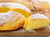 Ciambella brioche con farina di semola