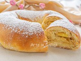 Ciambella brioche mele e cannella