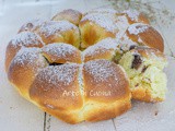Ciambella danubio al cioccolato