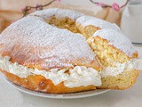 Ciambella fiocco di neve brioche soffice