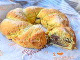 Ciambella intrecciata alla nutella