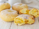 Ciambelle brioche con marmellata sofficissime