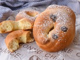 Ciambelle con cioccolato brioche soffici