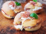 Ciambelle salate speck e ricotta