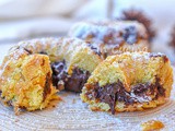 Ciambelline di panettone con nutella dolcetti veloci