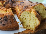 Ciambellone all’arancia con crema e cioccolato