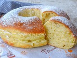 Ciambellone alla crema dolce brioche