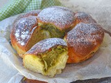 Ciambellone brioche al pistacchio intrecciato