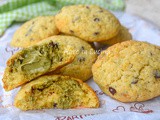 Cookie al pistacchio morbidi ripieni