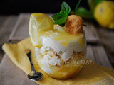 Coppa veloce al limone panna e mascarpone