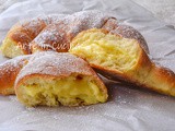 Cornetti al limone con crema