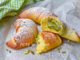 Cornetti brioche al pistacchio