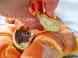 Cornetti soffici alla ricotta con nutella