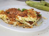 Cosa cucino stasera? 2 zucchine, uova e formaggio per un salvacena veloce