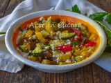 Cous cous con verdure e feta ricetta leggera estiva