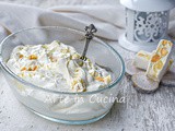 Crema al torrone dolce al cucchiaio in 5 minuti