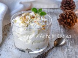 Crema al torrone dolce per Natale o Capodanno