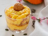 Crema pasticcera di zucca e amaretti