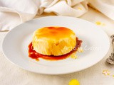 Creme caramel dolce al cucchiaio