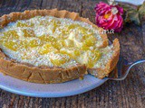 Crostata alla crema e ananas senza forno