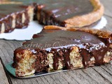 Crostata alla nutella bicolore