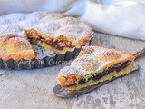 Crostata amaretti e marmellata veloce