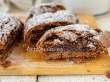 Crostata arrotolata al cioccolato con nutella