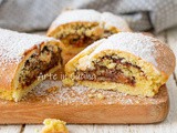 Crostata arrotolata alla nutella
