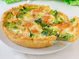 Crostata broccoli e provola salata