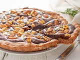 Crostata cioccolato e frutta secca