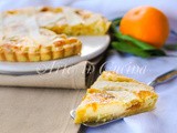 Crostata con mascarpone e marmellata di arance